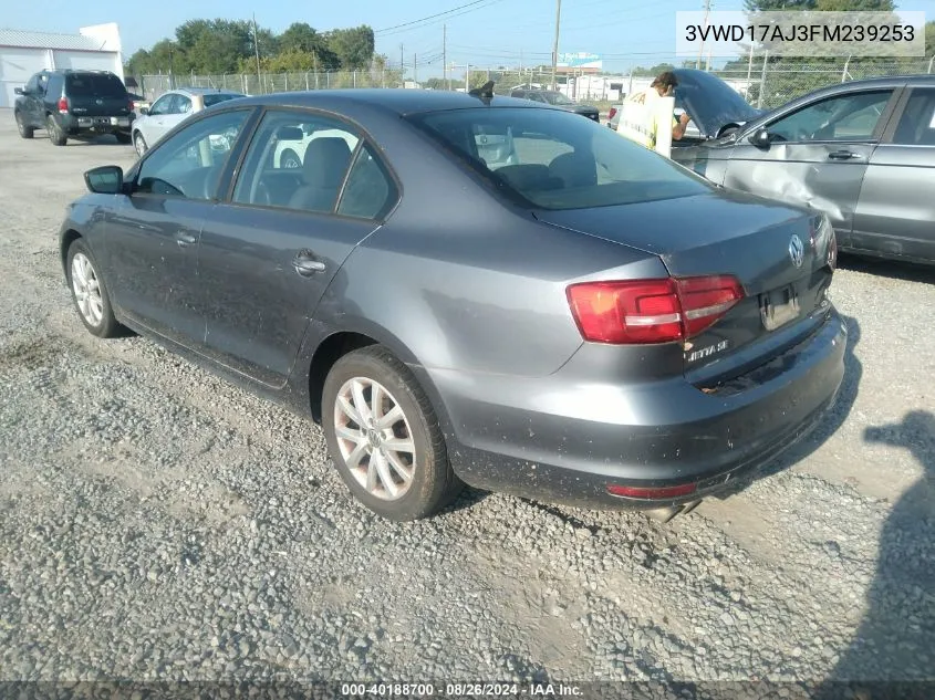 3VWD17AJ3FM239253 2015 Volkswagen Jetta 1.8T Se