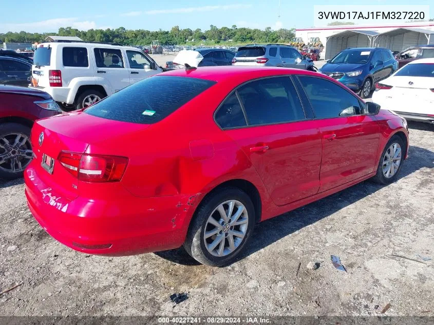 3VWD17AJ1FM327220 2015 Volkswagen Jetta 1.8T Se