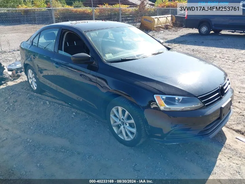 3VWD17AJ4FM253761 2015 Volkswagen Jetta 1.8T Se