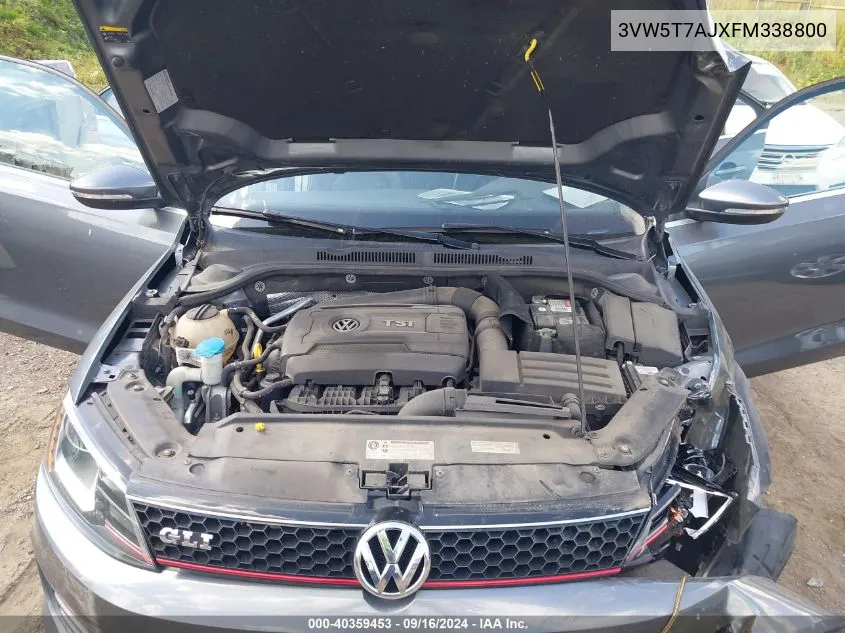 3VW5T7AJXFM338800 2015 Volkswagen Jetta 2.0T Gli Sel