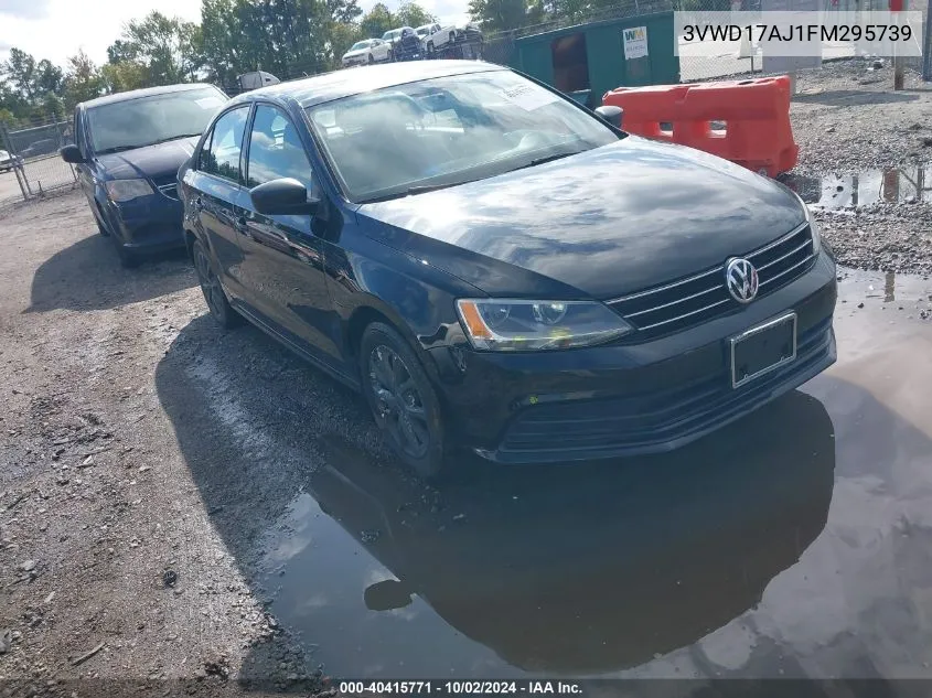 3VWD17AJ1FM295739 2015 Volkswagen Jetta 1.8T Se