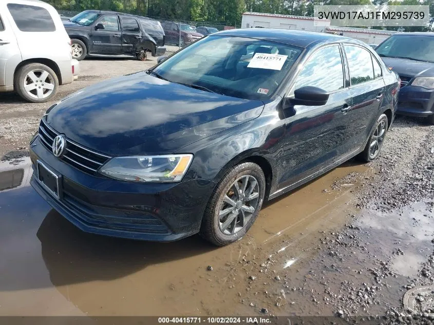 2015 Volkswagen Jetta 1.8T Se VIN: 3VWD17AJ1FM295739 Lot: 40415771