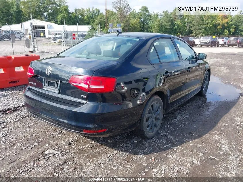 3VWD17AJ1FM295739 2015 Volkswagen Jetta 1.8T Se