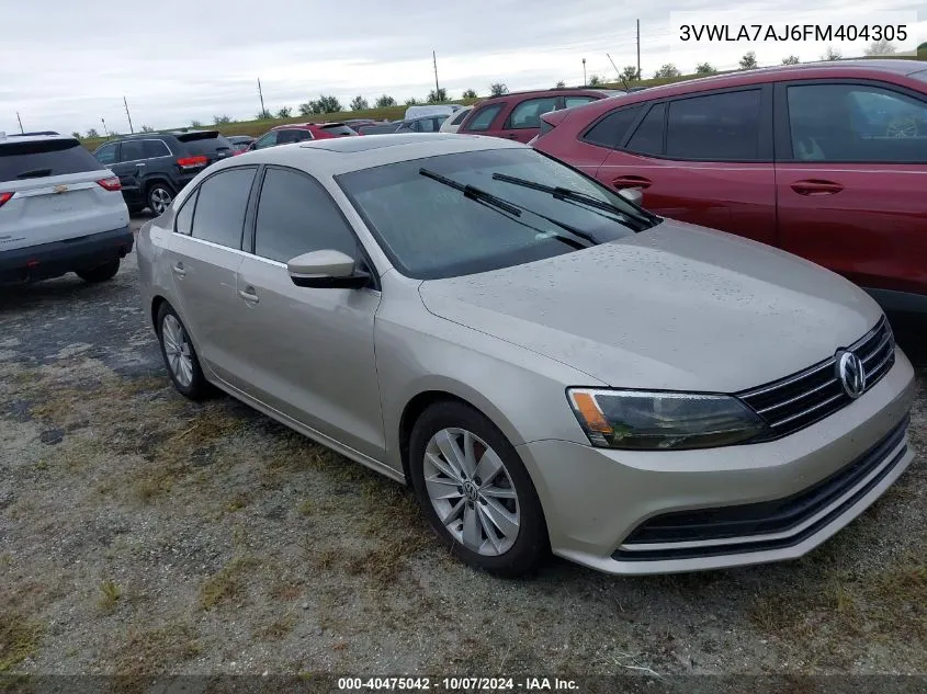 2015 Volkswagen Jetta Tdi VIN: 3VWLA7AJ6FM404305 Lot: 40475042