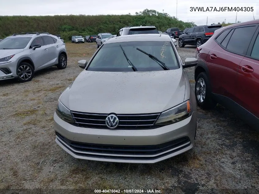 2015 Volkswagen Jetta Tdi VIN: 3VWLA7AJ6FM404305 Lot: 40475042