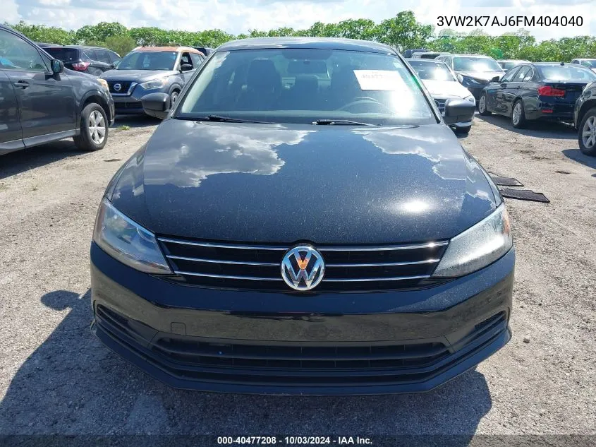 3VW2K7AJ6FM404040 2015 Volkswagen Jetta 2.0L S