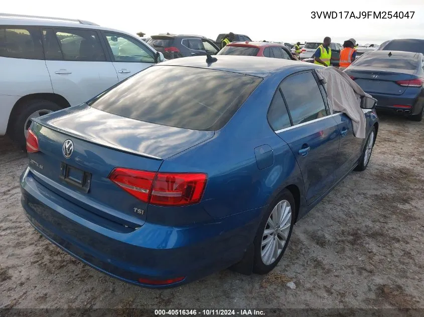 2015 Volkswagen Jetta 1.8T Se VIN: 3VWD17AJ9FM254047 Lot: 40516346