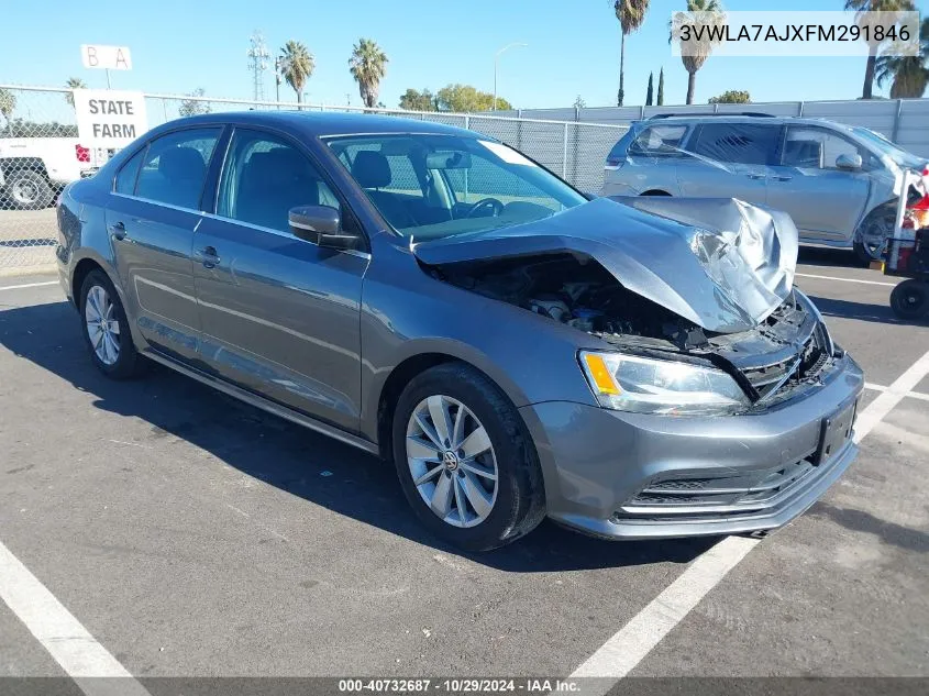 2015 Volkswagen Jetta 2.0L Tdi Se VIN: 3VWLA7AJXFM291846 Lot: 40732687