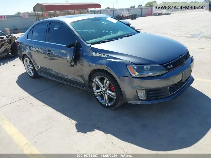 2015 Volkswagen Jetta 2.0T Gli Se VIN: 3VW5S7AJ4FM305441 Lot: 40766207