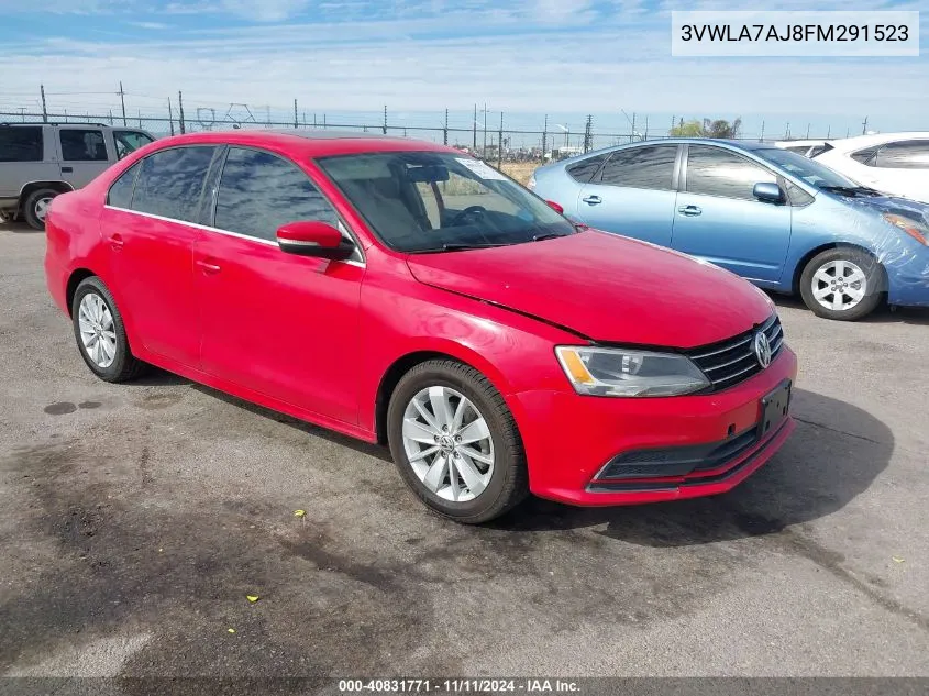 2015 Volkswagen Jetta Tdi VIN: 3VWLA7AJ8FM291523 Lot: 40831771