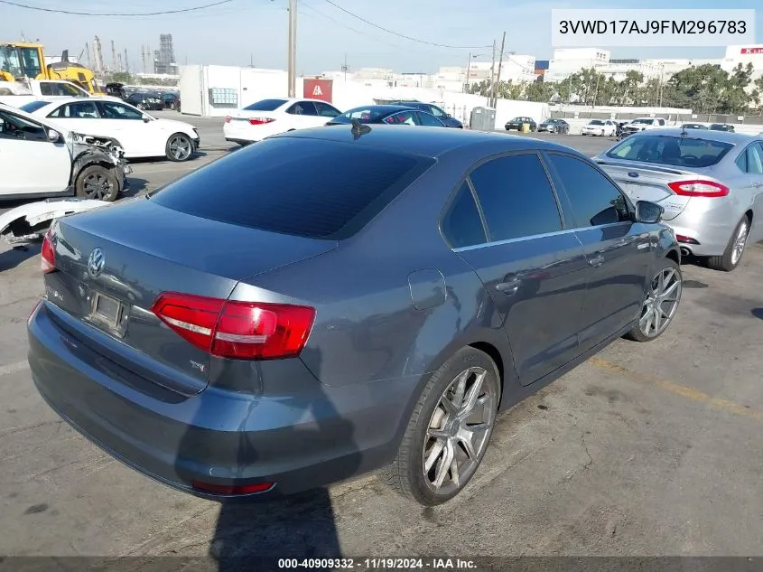 2015 Volkswagen Jetta 1.8T Se VIN: 3VWD17AJ9FM296783 Lot: 40909332