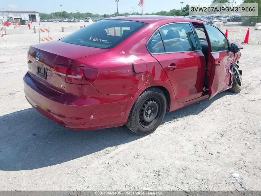 3VW267AJ9GM319666 2016 Volkswagen Jetta 1.4T S