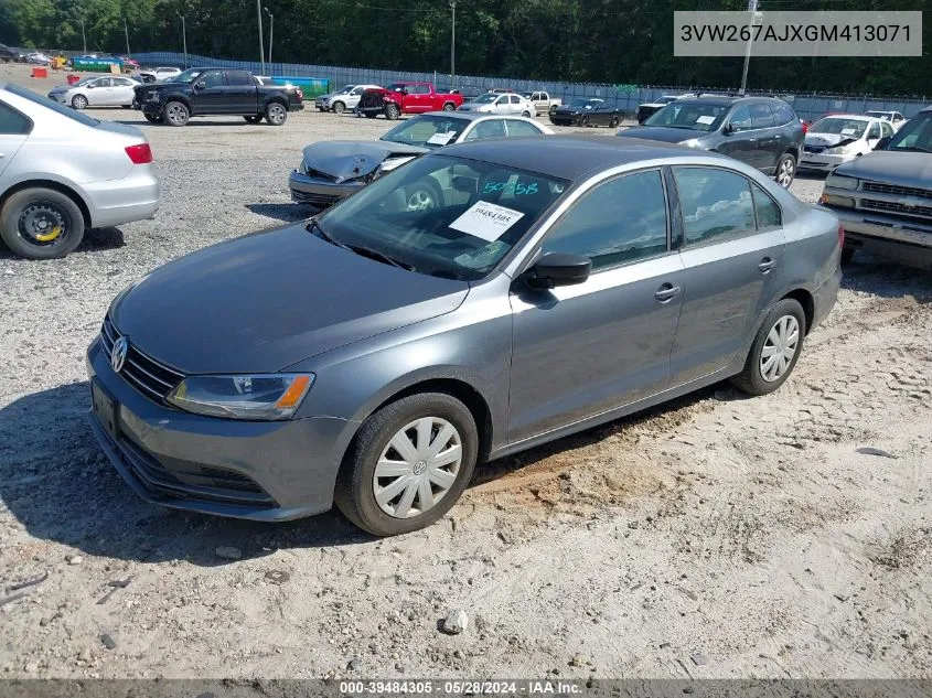 2016 Volkswagen Jetta 1.4T S VIN: 3VW267AJXGM413071 Lot: 39484305