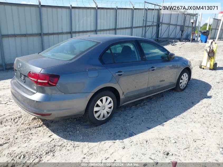 3VW267AJXGM413071 2016 Volkswagen Jetta 1.4T S