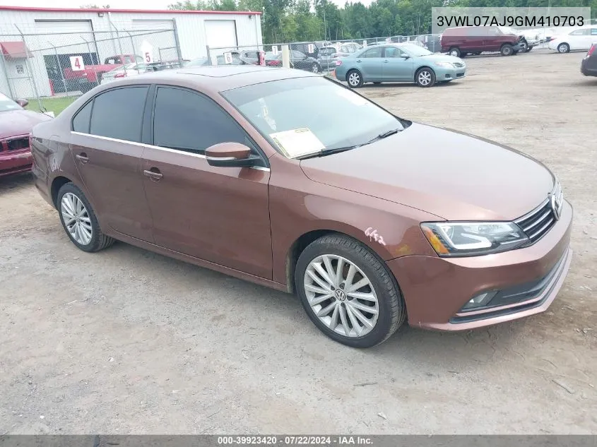 3VWL07AJ9GM410703 2016 Volkswagen Jetta 1.8T Sel/1.8T Sel Premium