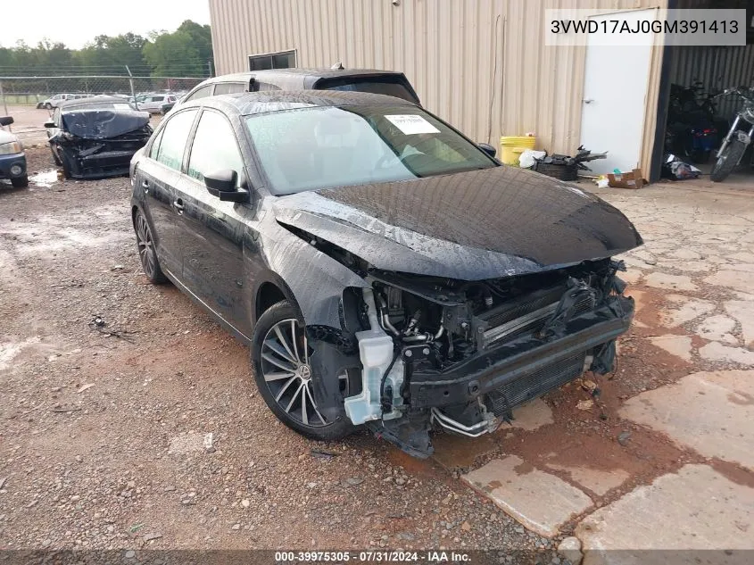 3VWD17AJ0GM391413 2016 Volkswagen Jetta 1.8T Sport