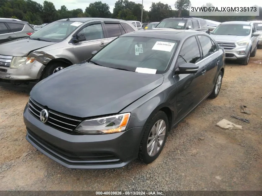 3VWD67AJXGM335173 2016 Volkswagen Jetta 1.4T Se