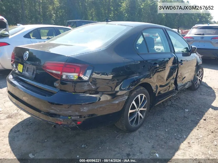 3VWD67AJXGM267652 2016 Volkswagen Jetta 1.4T Se