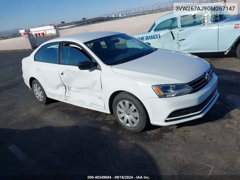 3VW267AJ9GM267147 2016 Volkswagen Jetta 1.4T S