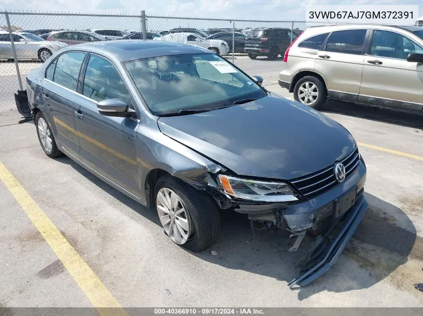 3VWD67AJ7GM372391 2016 Volkswagen Jetta 1.4T Se