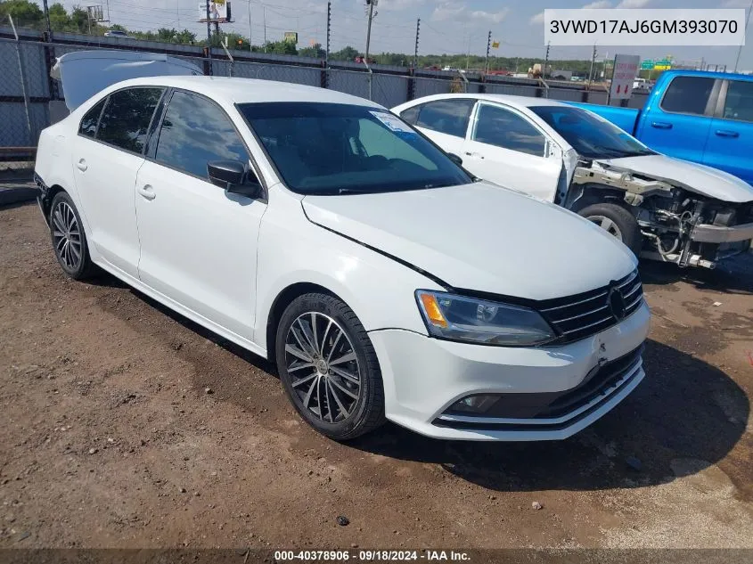 3VWD17AJ6GM393070 2016 Volkswagen Jetta 1.8T Sport