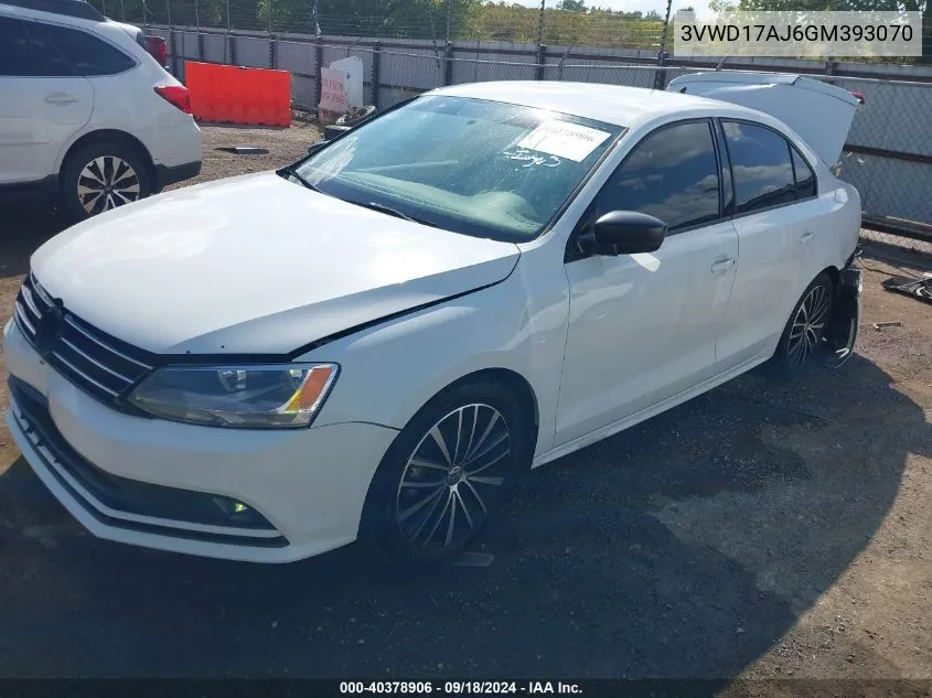 3VWD17AJ6GM393070 2016 Volkswagen Jetta 1.8T Sport