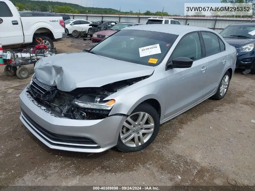 3VWD67AJ6GM295352 2016 Volkswagen Jetta 1.4T Se