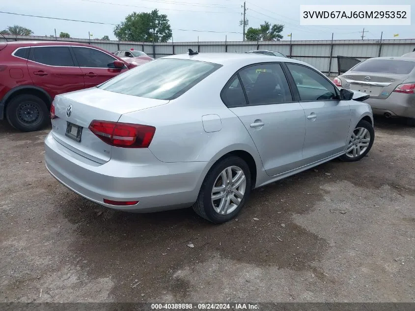 3VWD67AJ6GM295352 2016 Volkswagen Jetta 1.4T Se