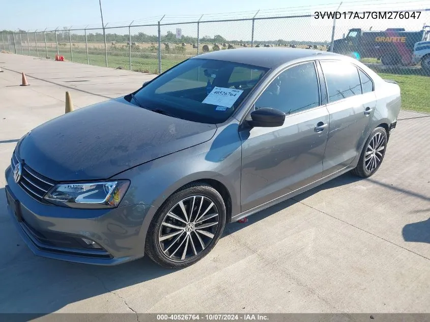 3VWD17AJ7GM276047 2016 Volkswagen Jetta Sport