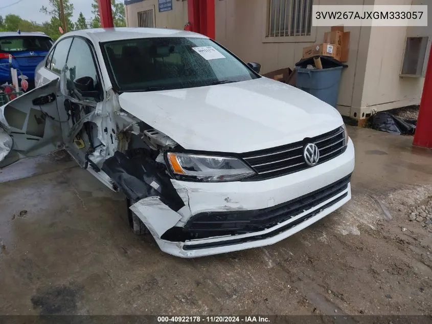 2016 Volkswagen Jetta 1.4T S VIN: 3VW267AJXGM333057 Lot: 40922178