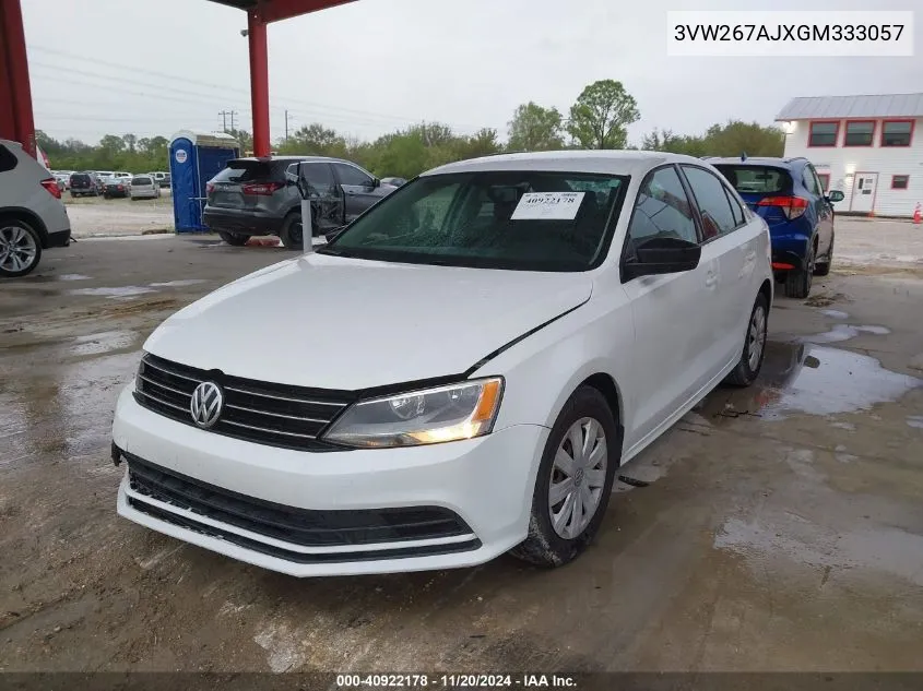 2016 Volkswagen Jetta 1.4T S VIN: 3VW267AJXGM333057 Lot: 40922178