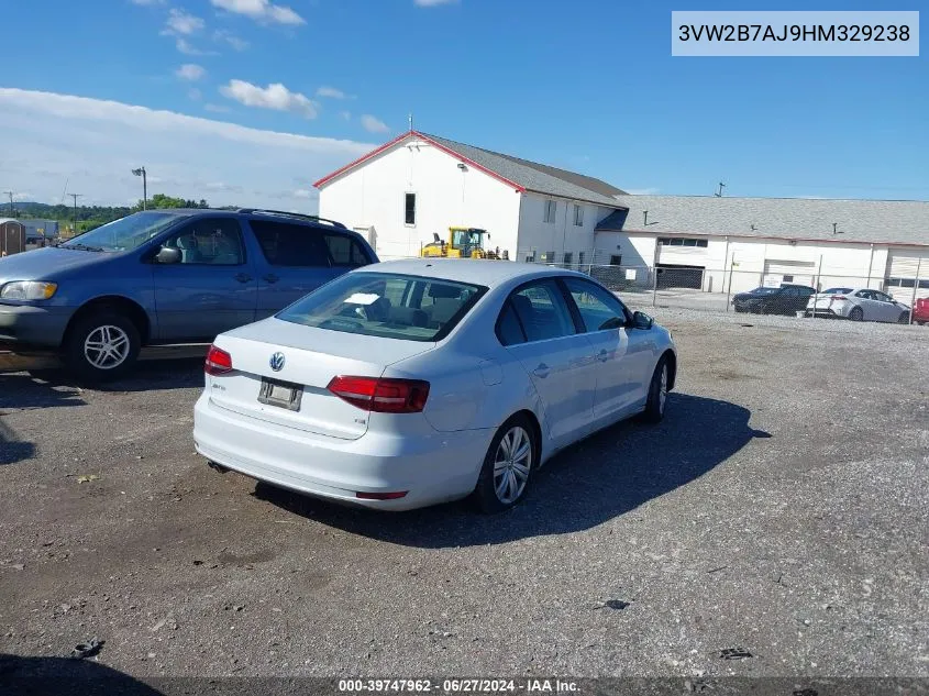 3VW2B7AJ9HM329238 2017 Volkswagen Jetta 1.4T S