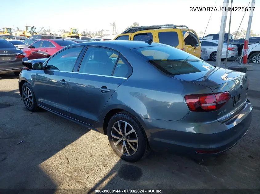 3VWDB7AJ6HM225637 2017 Volkswagen Jetta 1.4T Se