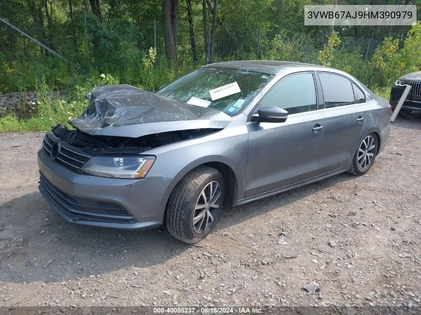 3VWB67AJ9HM390979 2017 Volkswagen Jetta Se