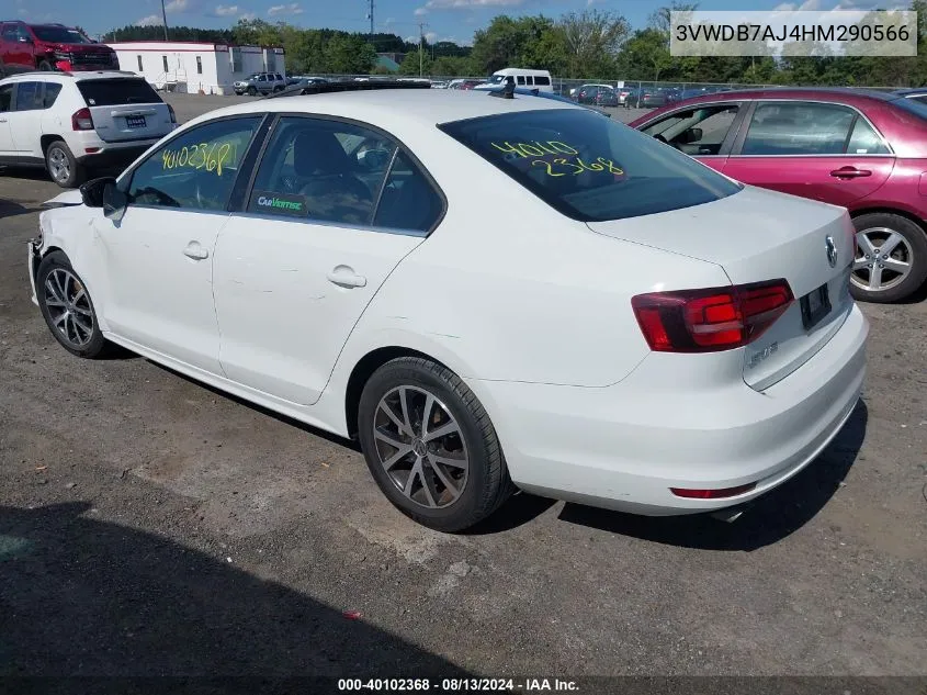 3VWDB7AJ4HM290566 2017 Volkswagen Jetta 1.4T Se