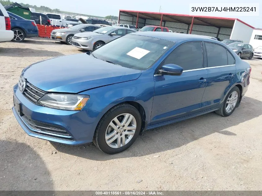 2017 Volkswagen Jetta 1.4T S VIN: 3VW2B7AJ4HM225241 Lot: 40118561