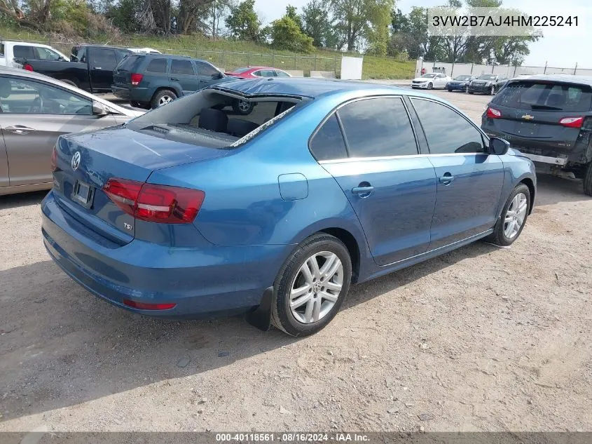 2017 Volkswagen Jetta 1.4T S VIN: 3VW2B7AJ4HM225241 Lot: 40118561