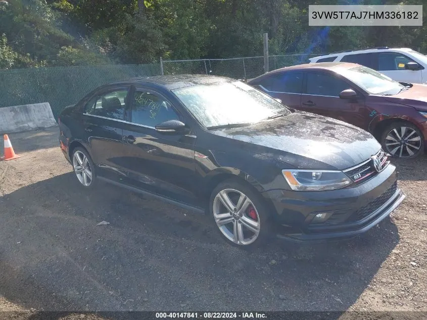 3VW5T7AJ7HM336182 2017 Volkswagen Jetta Gli