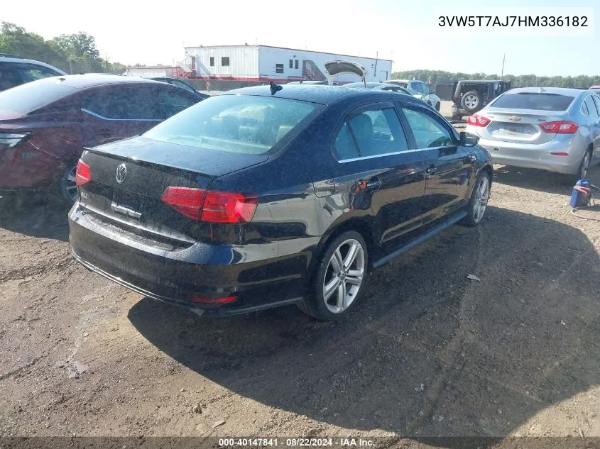 3VW5T7AJ7HM336182 2017 Volkswagen Jetta Gli