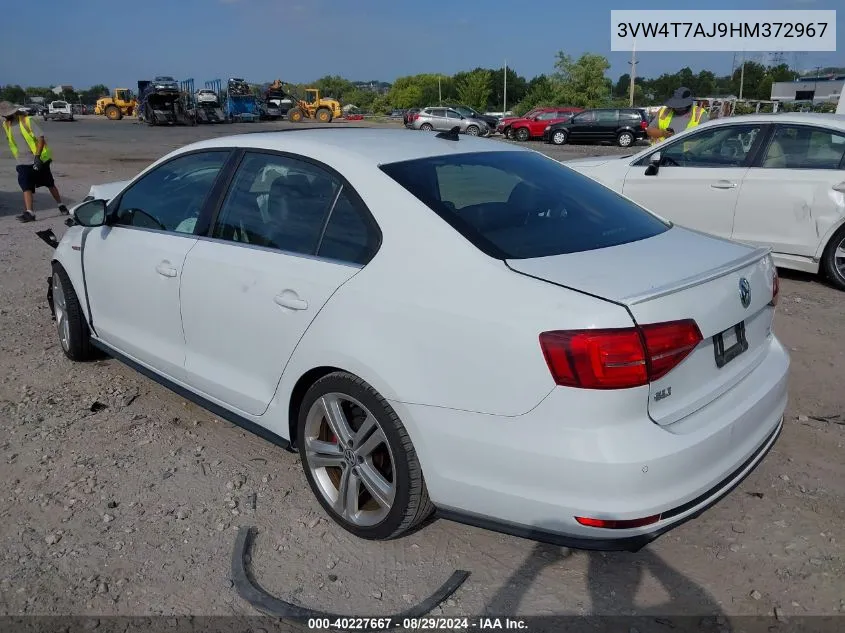 3VW4T7AJ9HM372967 2017 Volkswagen Jetta Gli