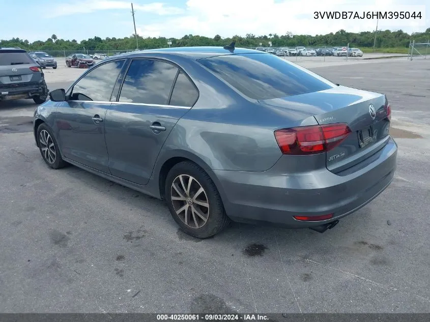 3VWDB7AJ6HM395044 2017 Volkswagen Jetta 1.4T Se