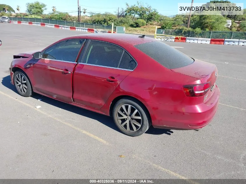 3VWDB7AJ0HM413733 2017 Volkswagen Jetta 1.4T Se