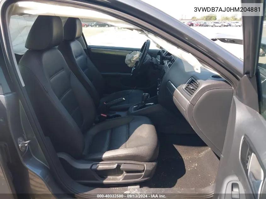 3VWDB7AJ0HM204881 2017 Volkswagen Jetta Se