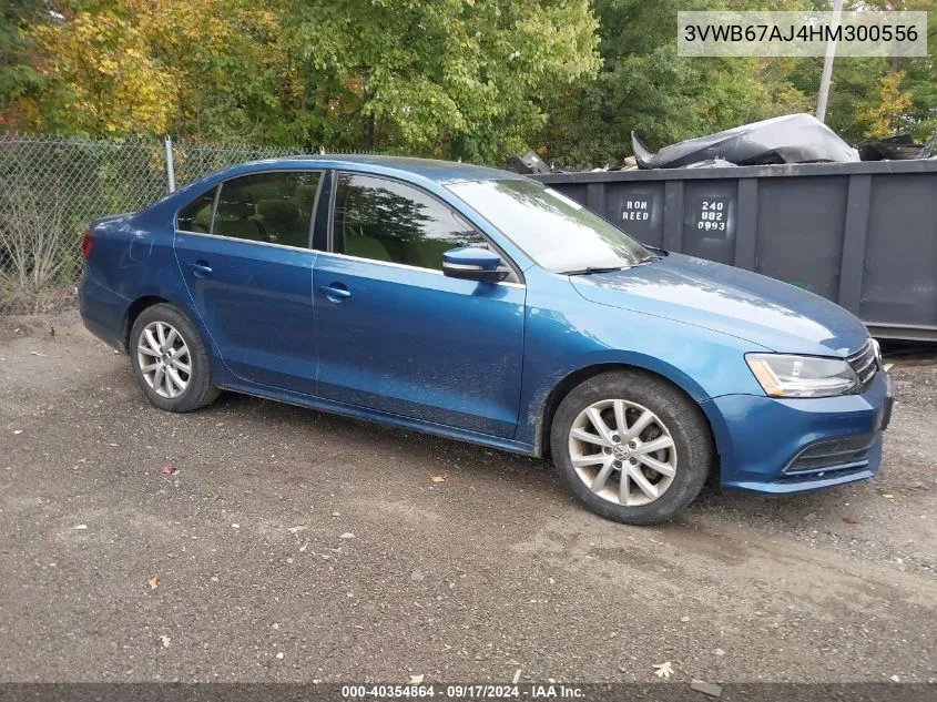 3VWB67AJ4HM300556 2017 Volkswagen Jetta 1.4T Se