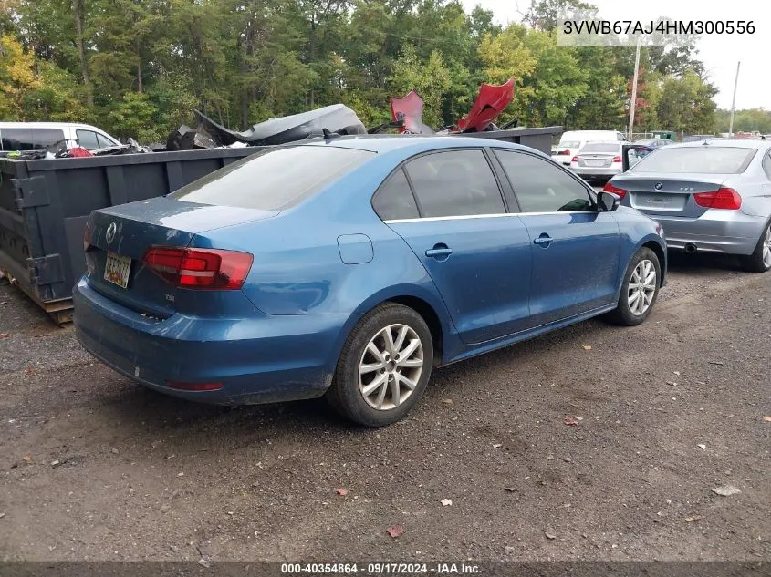 3VWB67AJ4HM300556 2017 Volkswagen Jetta 1.4T Se