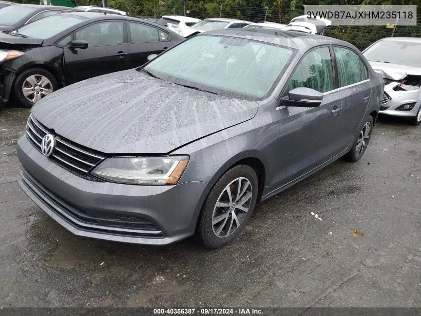 3VWDB7AJXHM235118 2017 Volkswagen Jetta Se