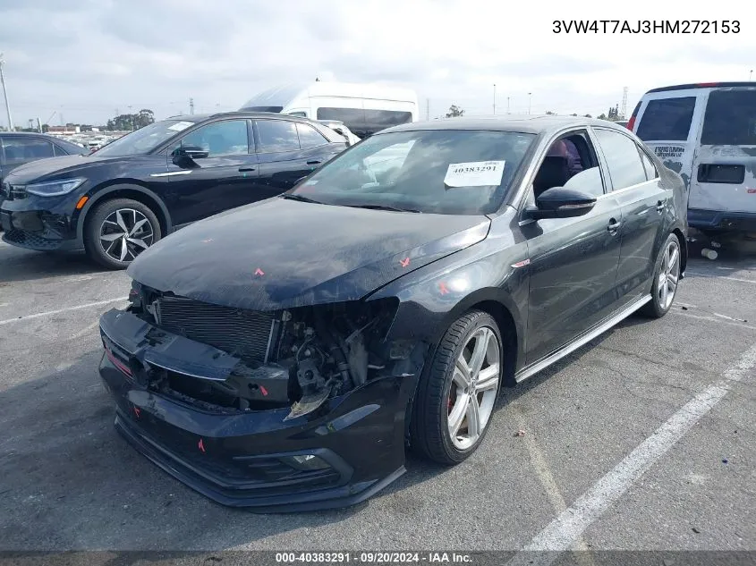 3VW4T7AJ3HM272153 2017 Volkswagen Jetta Gli