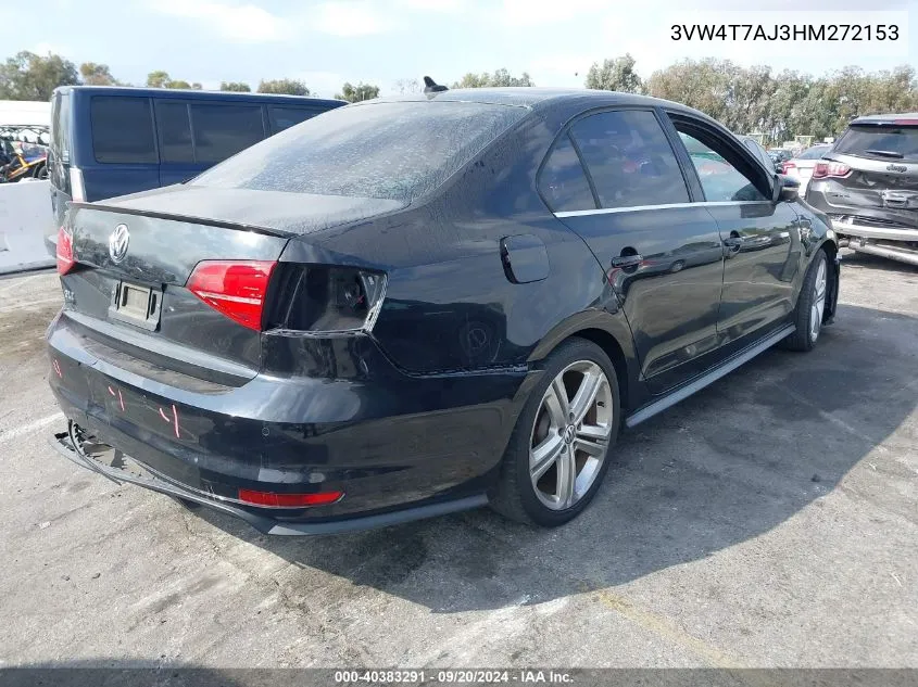 3VW4T7AJ3HM272153 2017 Volkswagen Jetta Gli