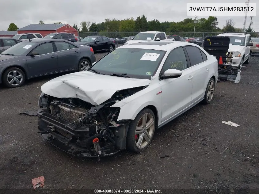 3VW4T7AJ5HM283512 2017 Volkswagen Jetta Gli