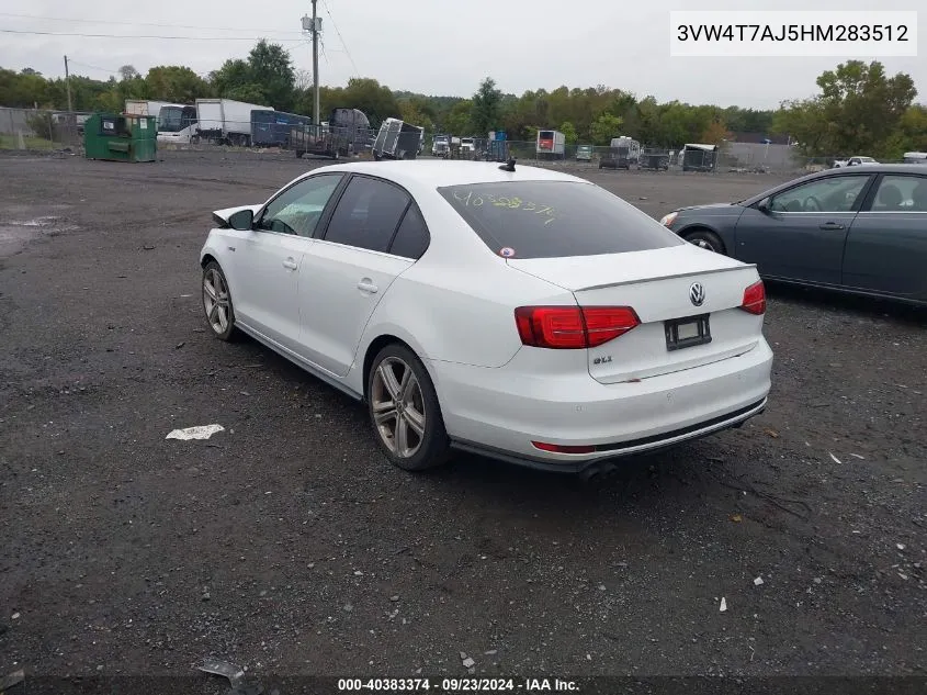 3VW4T7AJ5HM283512 2017 Volkswagen Jetta Gli